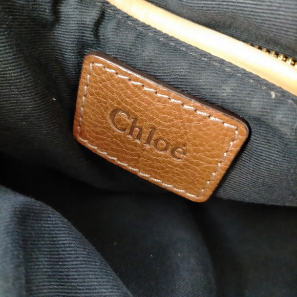 Chloe Paraty Brown Leather Satchel Handbag - Picture 7 of 9